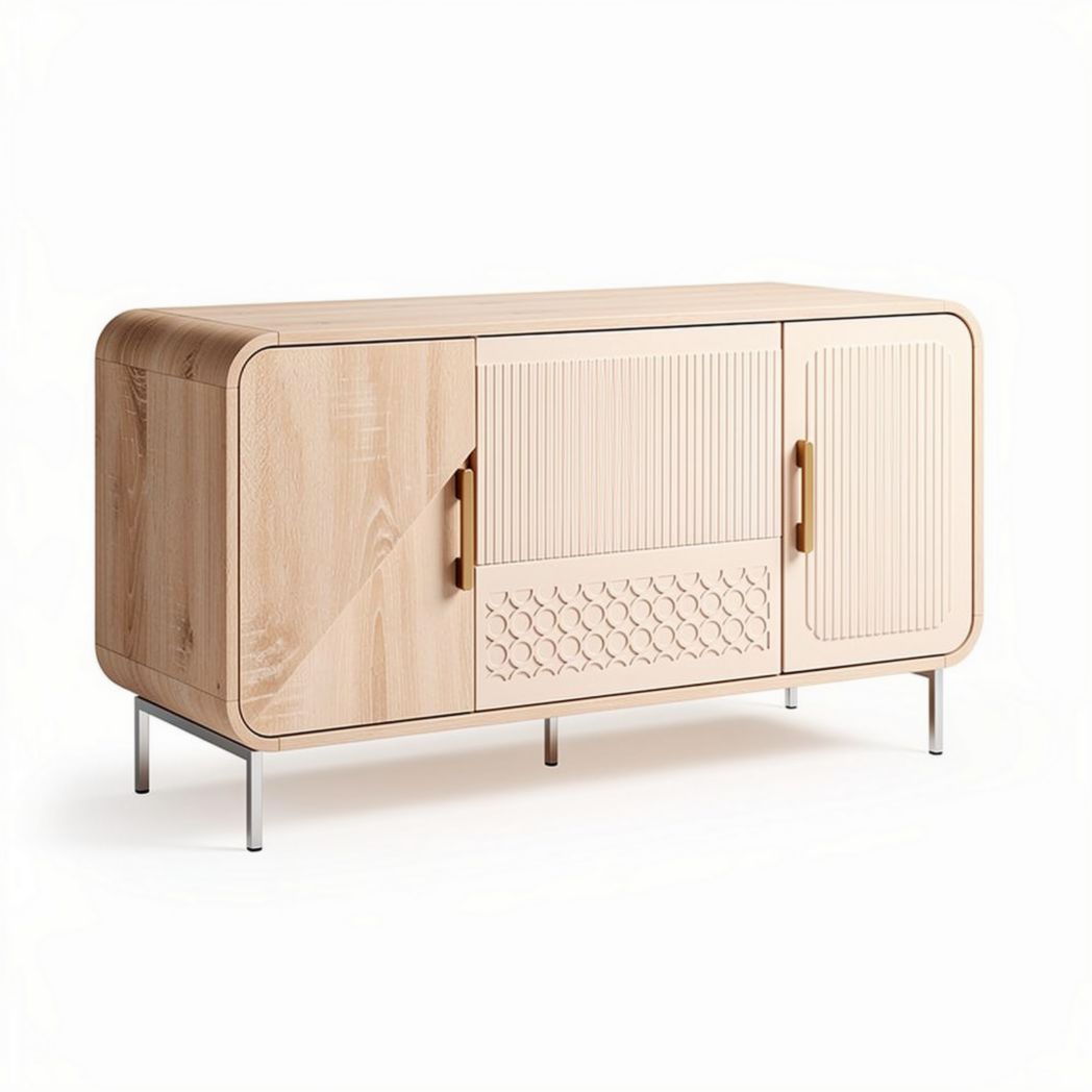 Mobile contenitore in legno per soggiorno – 150 x 40 x 75 cm