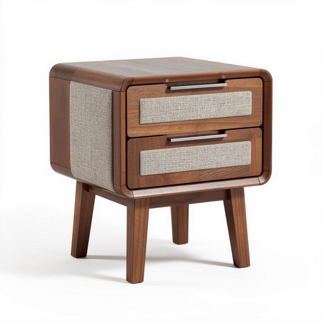 Comò in legno con cassetti per camera da letto – 40 x 40 x 50 cm